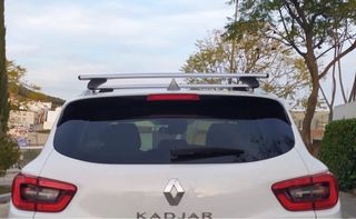 Barras Baca Airo Aluminio+Kits Renault Kadjar/Scen