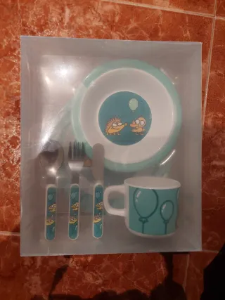 Set Vajilla Melamina Kukuxumusu Infantil