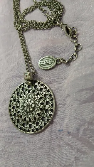 Collar Konplott Mandala con Circonitas Plateado