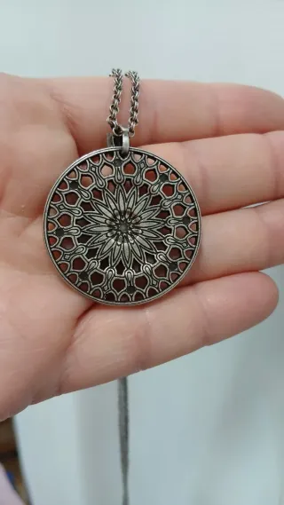 Collar Konplott Mandala con Circonitas Plateado