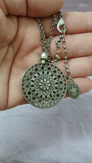 Collar Konplott Mandala con Circonitas Plateado