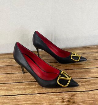 Tacones Valentino Garavani Originales Negros