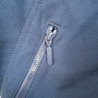 Vintage Nike Short Sleeve Track Jacket Navy  90's