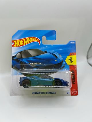 Hot Wheels Ferrari SF90 Stradale Azul