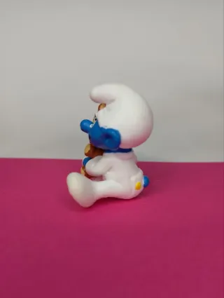 20205 Puffo bebé con orsetto peluche