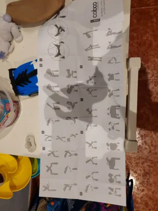 Mochila portabebés Close Caboo + algodón