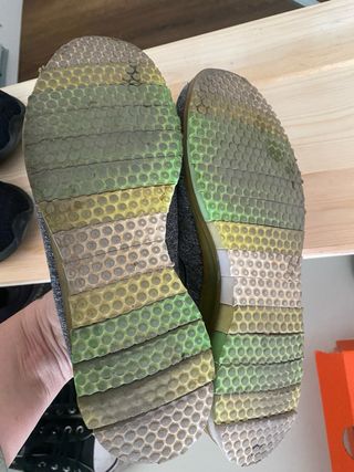 Zapatillas Skechers Gris y Verde