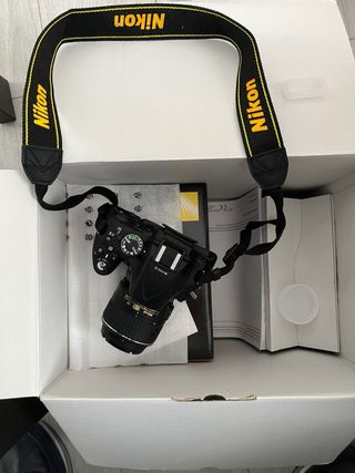 Cámara Nikon D5200 Kit 18-55 VR II + Obj 70-300