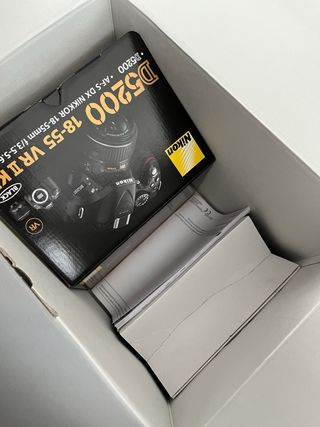 Cámara Nikon D5200 Kit 18-55 VR II + Obj 70-300