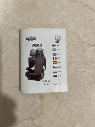 Silla de coche Klippan WEGO – Grupo II/III (15-36