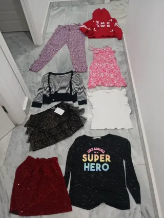 Lote Ropa Niña Talla 8-10