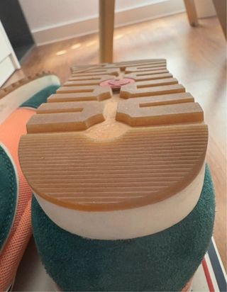 Zapatillas El Ganso Naranja y Verde