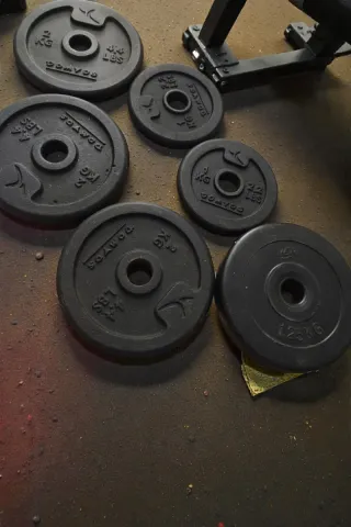 Discos de hierro para gimnasio