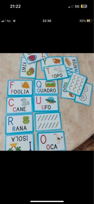 Lisciani Alfabeto Lavagnetta Scrivi e Cancella