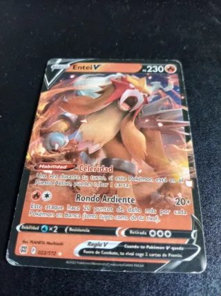 Carta Pokémon Entei V 230 HP