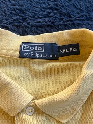 Polo Ralph Lauren Amarillo Logo Talla XXL