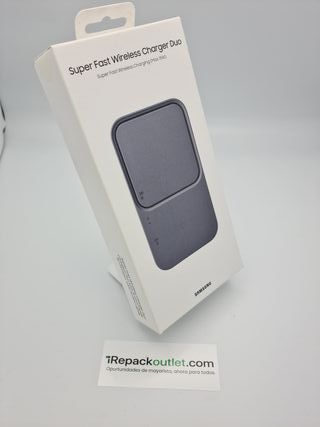 Cargador Inalámbrico Samsung Duo Super Fast