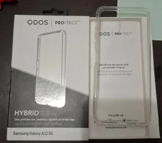 Funda Samsung A22 5G QDOS Híbrida Transparente