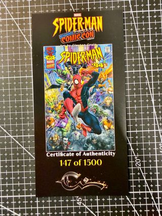 Comic USA SpiderMan ’94 #1 · NYCC Numerado + Firma