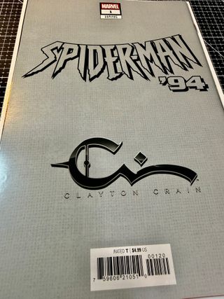 Comic USA SpiderMan ’94 #1 · NYCC Numerado + Firma