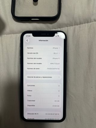 iPhone 11 Negro + Accesorios