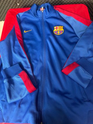 Sudadera Nike FC Barcelona Azul y Roja