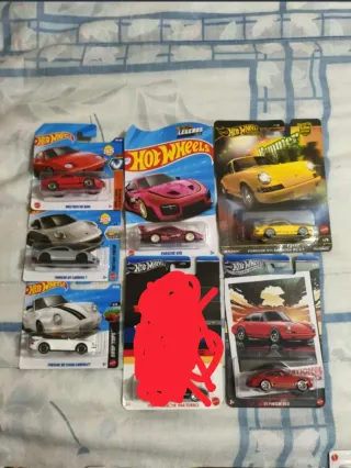 Hot Wheels Porsche Coleção Completa