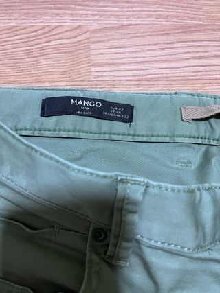 Pantalón Mango Verde