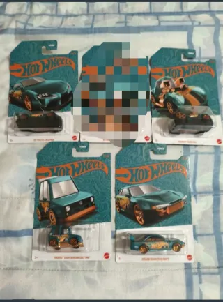 Hot Wheels 4 Carros 2023 Aniversário 56 anos