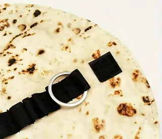 Astuccio porta penne vintage a forma di tortilla