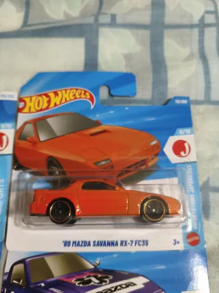 Hot Wheels Mazda RX-7 (Vários Modelos)
