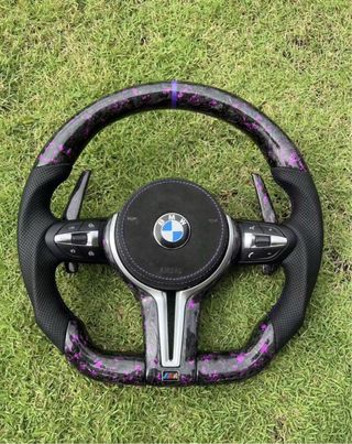 Volante M Carbono Morado