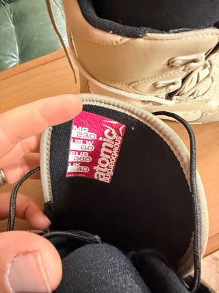 Botas de Snowboard Atomic talla 36