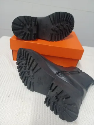 Botines negros plataforma