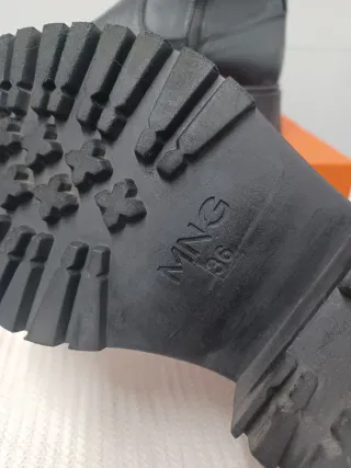 Botines negros plataforma