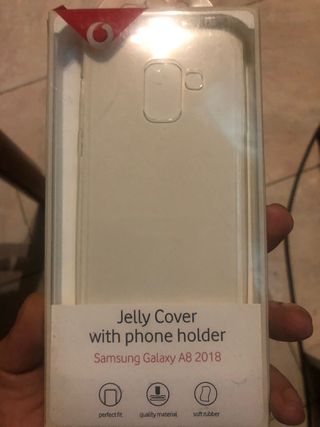 Cover Samsung Galaxy A8 (2018) Trasparente