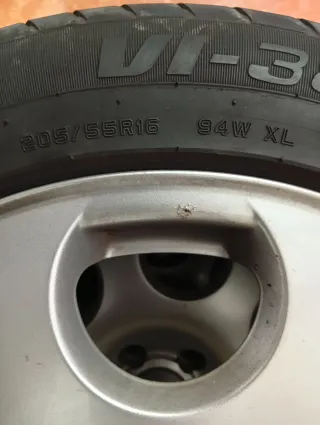 Llantas Audi 16 con neumáticos 205 55 16