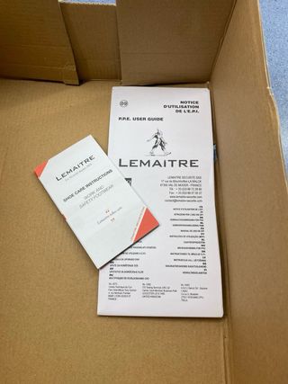 Zapatos seguridad Lemaître puntera acero unisex