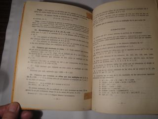 Matemáticas. Tercer Curso de Bachillerato.Año 1954