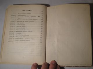 Matemáticas. Tercer Curso de Bachillerato.Año 1954