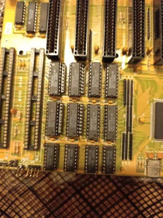 Placa Base 286 12MHz con CPU y 1MB RAM