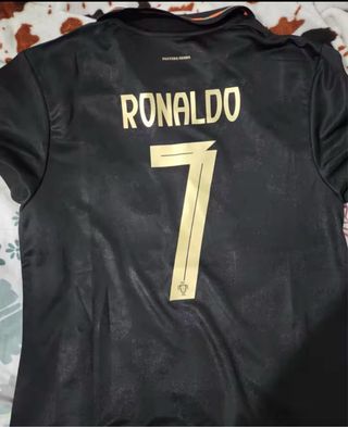 Camiseta Portugal 7 Negra Puma