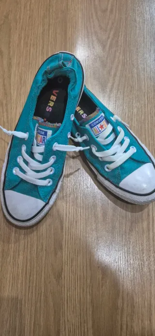 Zapatillas Converse Bajitas Color Teal