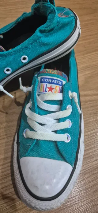 Zapatillas Converse Bajitas Color Teal