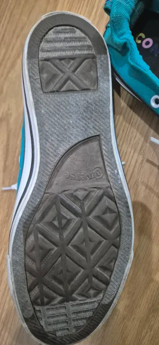 Zapatillas Converse Bajitas Color Teal