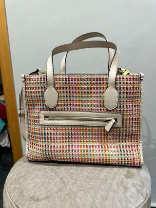 Bolso Guess Multicolor Tejido