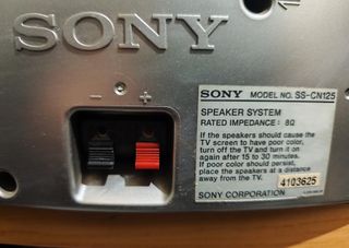 Altavoz Central Sony SS-CN125