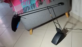 Lampada da tavolo design nero