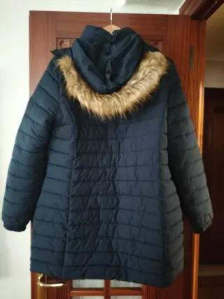 Abrigo acolchado Superdry azul