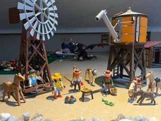 Playmobil Depósito de Agua y Molino